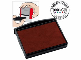 Colop Reserve kussen t.b.v. zelfinktende stempels Rood E/2100 voor 2100, 2100/4 (pak 2 stuks)