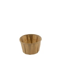 FSC® Papieren sausbakje 2oz / 60ml, kleur bruin