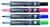 Viltstift Pentel MWL5SBF Maxiflo whiteboard rond 1.5-4.5mm blauw