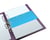 Scheidingsstrook Oxford Duo 240x105mm blauw 60 stuks