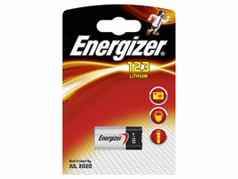Fotocamera batterij Energizer CR123