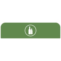 Configure Recyclingstation Paneel Glas 125 ltr, Rubbermaid