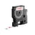 Dymo D1 labeltape 12 mm Rood op wit 45015