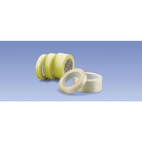 Plakband voor handafroller crêpeband bandbreedte 30 mm, bruin, VE = 32 rollen