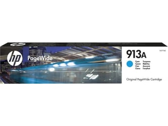 HP 913A Inktcartridge, Cyaan artikel afbeelding