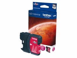INKCARTRIDGE BROTHER LC-1100 HC ROOD artikel afbeelding