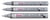viltstift Pentel MFP10 rond 0.7mm zilver