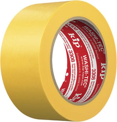 KIP 3308 Washi Tape - Premium Plus - Geel 48 mm breed x 50mtr. artikel afbeelding