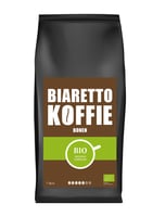 Koffie Biaretto bonen regular biologisch 1000 gram