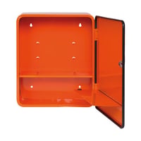 Verbandkast HEIDELBERG City Style h x b x d = 362x302x140 mm, zonder inhoud oranje