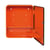 Verbandkast HEIDELBERG City Style h x b x d = 362x302x140 mm, zonder inhoud oranje