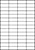 Etiket Avery Zweckform 3668 52.5x21.2mm wit 5600stuks