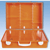 Eerste hulp koffer conform DIN 13169 signaaloranje, h x b x d = 300x400x150 mm zonder inhoud