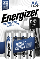 Batterij Energizer Ultimate Lithium 4xAA