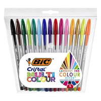 Balpen BIC Cristal M assorti/pk15
