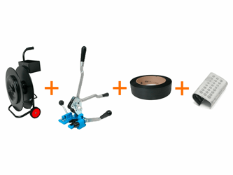 Complete omsnoeringsset PP-band 12mm artikel afbeelding