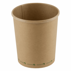 Kraft/PLA soepbeker 32oz/960ml/117mmØx135mm artikel afbeelding