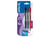 Pilot G-2 gelpen met kliksysteem, medium punt van 0,7 mm, doorzichtige huls met grip, diverse inktkleuren: Zwart, blauw, rood (pak 3 stuks)