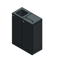 Bica 886 Afvalscheidingsunit 2x45 ltr