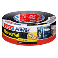 Plakband Tesa 50mmx50m extra Power zwart