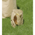 Papieren afvalzakken inhoud 12 l, l x b x h = 215x150x360 mm bruin, VE = 100 stuks artikel afbeelding