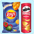 Chips en borrelnootjes