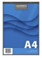 Schrijfblok Aurora A4 lijn 100vel 60gr