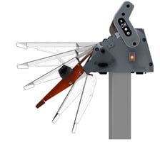 Werktafel oranje