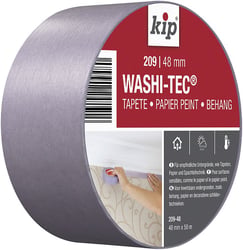 Kip 209 Fineline-Tape 50mm x 50m Washi-Tec® Behang - lila artikel afbeelding
