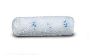 Radiatorrol, 10 cm, blauwe microstar, 9 mm