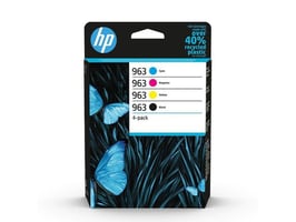 HP HP 963 4-pack zwart en kleur (pak 4 stuks)