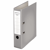 Ordner A4 met kunststof oppervlak rugbreedte 80 mm, VE = 20 st. grijs, vanaf 5 VE