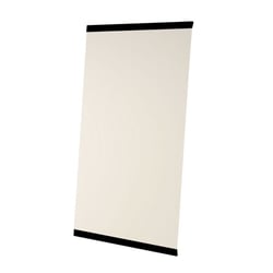 CHAMELEON LEAN WALL zonder frame geëmailleerd staal, wit b x h = 980x2216 mm, 1 paneel