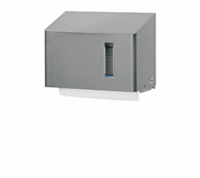 Santral Classic RVS handdoekdispenser Mini, Z-fold en C-fold ARt.nr 1412267 artikel afbeelding
