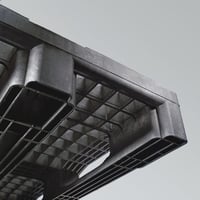 Zwaarlastpallet voor eenmalig gebruik, VE = 10 stuks l x b x h = 1200x800x160 mm statisch draagvermogen 14000 kg (Staffel: 1 Pak à 10 Stuks)