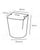 FSC® kraft/PLA noodle box 480ml/83mmØ x 97mm