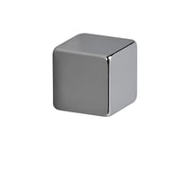 Magneet MAUL Neodymium kubus 10x10x10mm 3.8kg nikkel 4 stuks