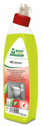 Tana toilet reiniger Green Care WC Lemon. nr.3 Ecolabel. Flacon 750ml artikel afbeelding