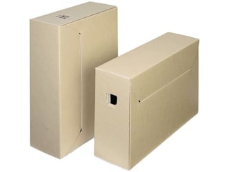 Loeff's Patent Citybox Archiefdoos, Karton, 260 x 115 x 390 mm, Beige (pak 50 stuks) artikel afbeelding