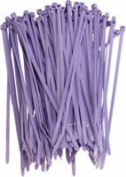 Tyraps 100 mm x 2,5 mm, paars