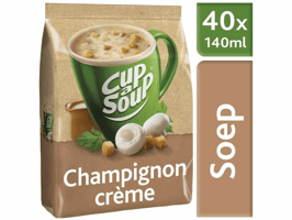 Unox Cup a Soup voor automaten Champignoncrèmesoep (pak 556 gram)