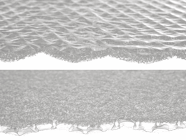 Noppenfolie 250cm/100m/100my/2mm Foam/3-laags