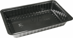 A-Bakje Type A14 Laag 189x121x30 PS Zwart Inhoud 480CC. Doosinhoud 1000 St.