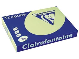 Clairefontaine Trophée Papier, A3, 120 g/m², Goudgeel (pak 250 vel)