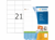 ETIKET HERMA 4473 70X41MM PREMIUM A4 2100ST artikel afbeelding
