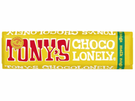 Chocolade Tony's Chocolonely melk noga reep 47gr