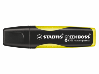 MARKEERSTIFT STABILO GREEN BOSS GEEL artikel afbeelding