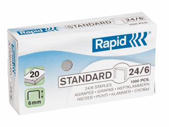 NIETEN RAPID 24/6 GEGALV STANDAARD 1000ST  artikel afbeelding