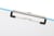 Klembord MAUL A4 staand transparant PS neon blauw