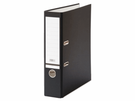 Ordner Qbasic A4 80mm karton zwart
